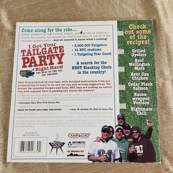 I Got Your Tailgate Party Right Here! Cookbook 2006 - Picture 2 of 11